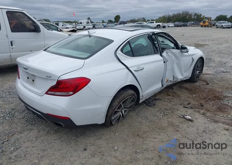 2019 Genesis G70 3.3T Advanced из США, поврежденный, VIN KMTG74LE3KU017493